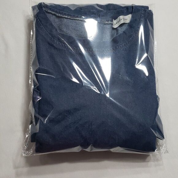 Pando Grove 3/4 Sleeve Denim Dress SMALL - Picture 15 of 15